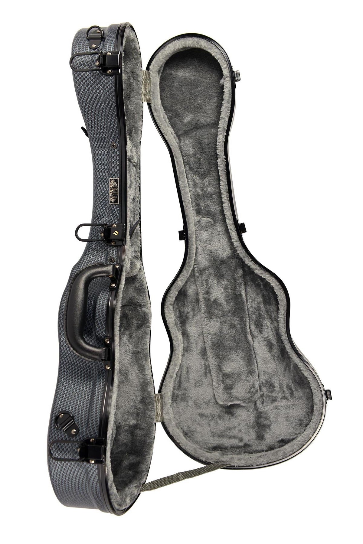 Kala HC-CHAR-C ABS Moulded Concert Ukulele Hard Case Charcoal