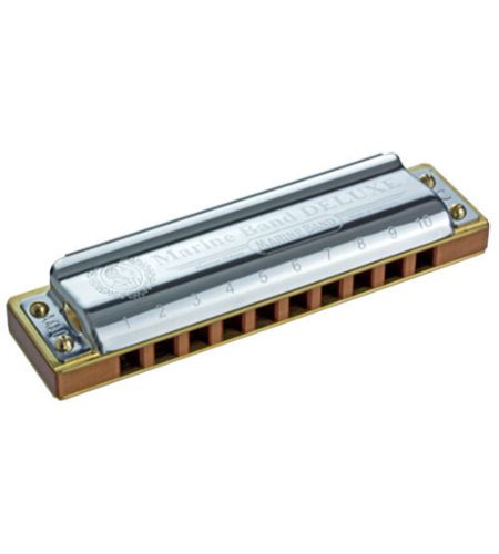 HOHNER 2005DB MARINE BAND DELUXE HARMONICA IN THE KEY OF DB