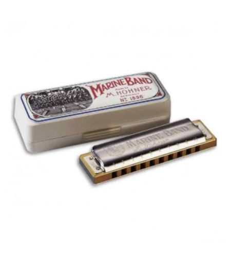 HOHNER HARMONICA MARINE BAND IN F 1896 20 F