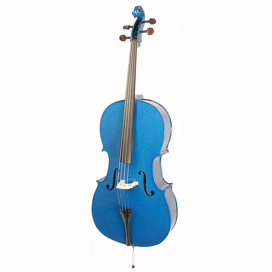 Harlequin cello outfit blue