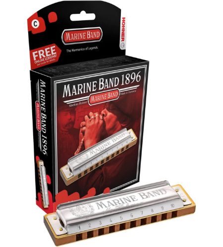 Hohner 1896/20 D NAT-MIN.MARINE Harmonica