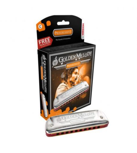 Hohner 542/20 C GOLDEN MELODY Harmonica