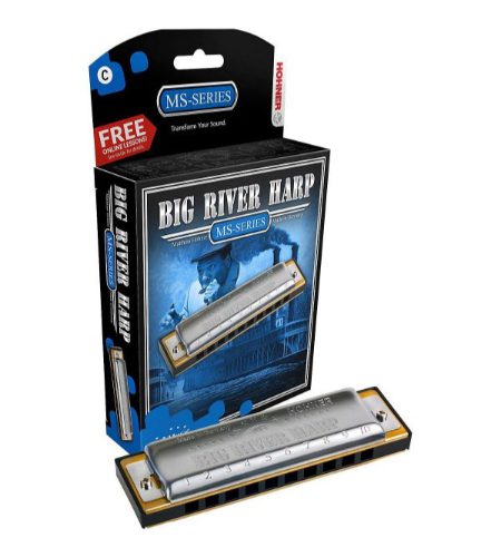 Hohner 590 C BIG RIVER HARP Harmonica