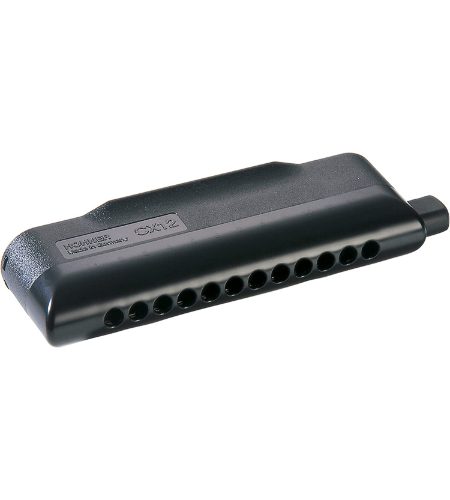 Hohner 7545/48 Bb CX12 SCHWARZ Harmonica