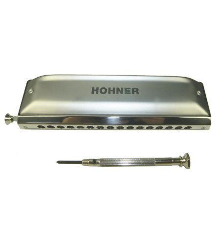 Hohner 7585/64 C SUP.64CHROM MUNDHARMONIKA Harmonica