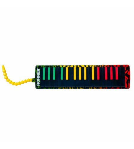Hohner C94403 AIRBOARD 32 RASTA MELODICA + CASE
