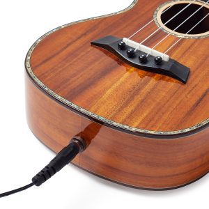 ISUZI ASA-1CEQ All Solid Acacia Electro-Acoustic Concert Ukulele