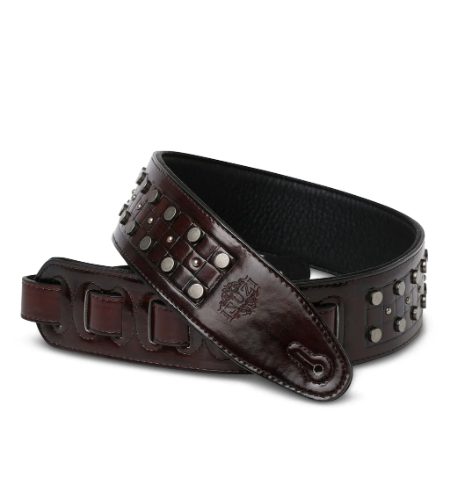 ISUZI DLX21-6 Dark Brown Garment Leather Strap