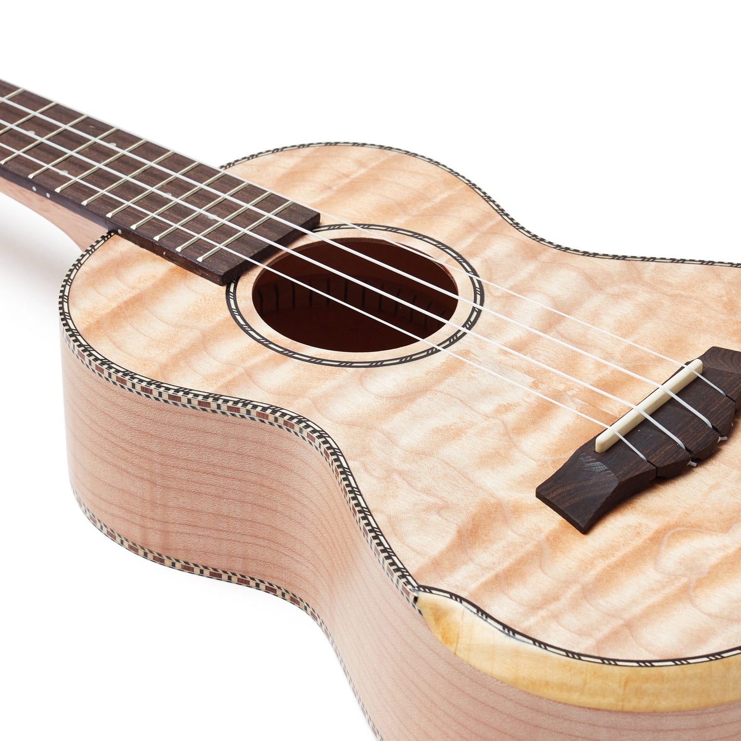 ISUZI QM-C Quilted Maple Concert Ukulele