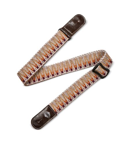 ISUZI UKLL-50 Premium Light Brown Pattern Ukulele Strap