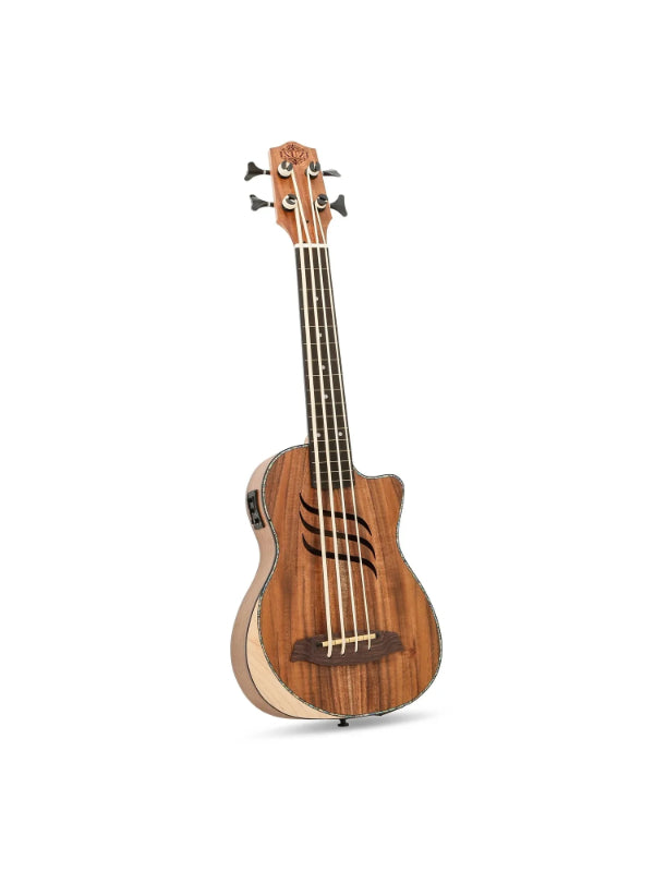 ISUZI EUB-K1 Acacia Ukulele Electro-Bass Ukulele inc Gig bag