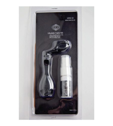 Isuzi Ukulele Care Kit with Lemon Oil UCK-12