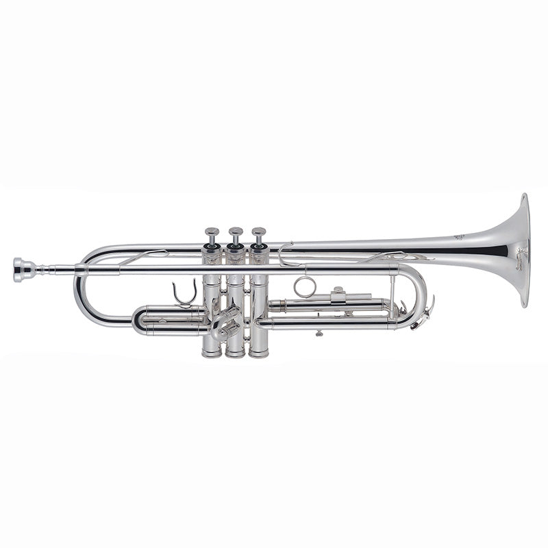 J.Michael trumpet outfit silver plated