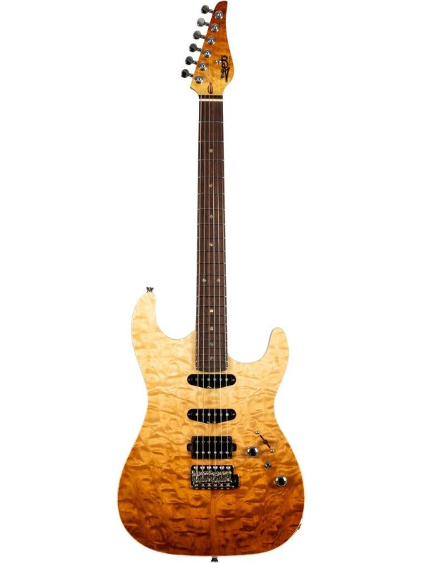 Jet Elite JS45 Electric Guitar - Fireburst