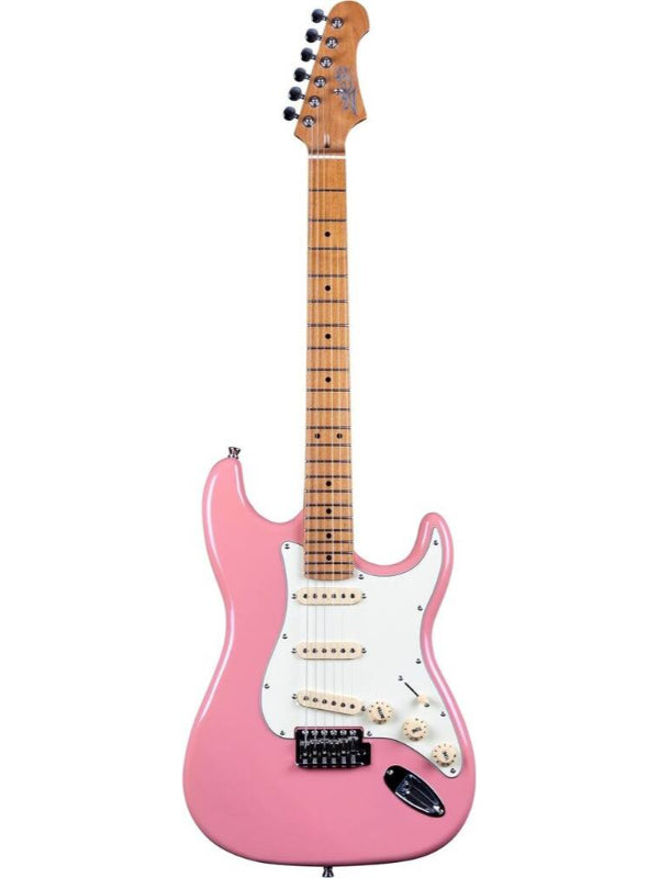Jet JS300 Electric Guitar - Burgundy Pink