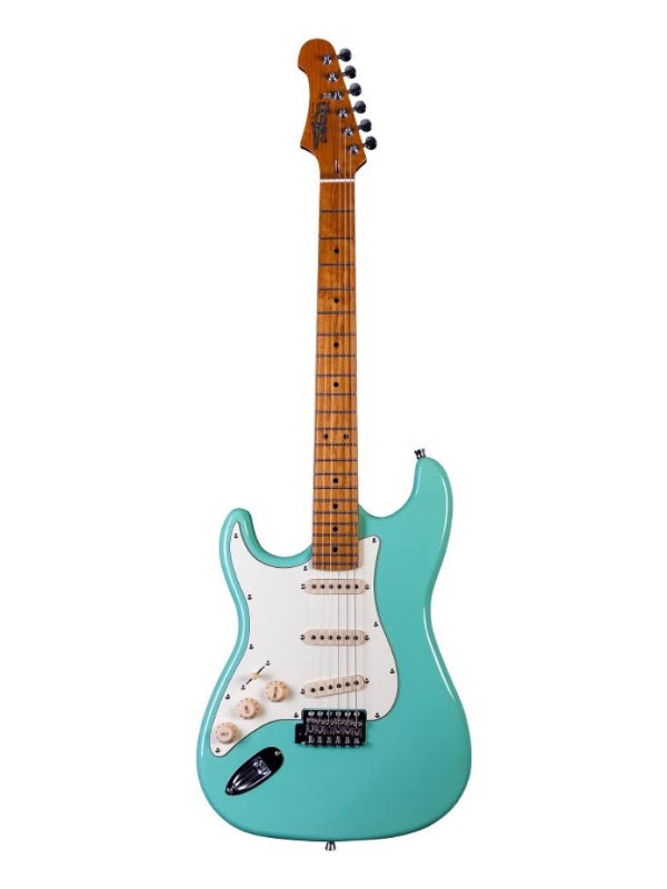 Jet JS300 Electric Guitar - Green (Left Handed)