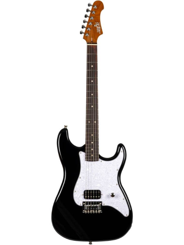 Jet JS400 Electric Guitar - Black (Hard Tail)