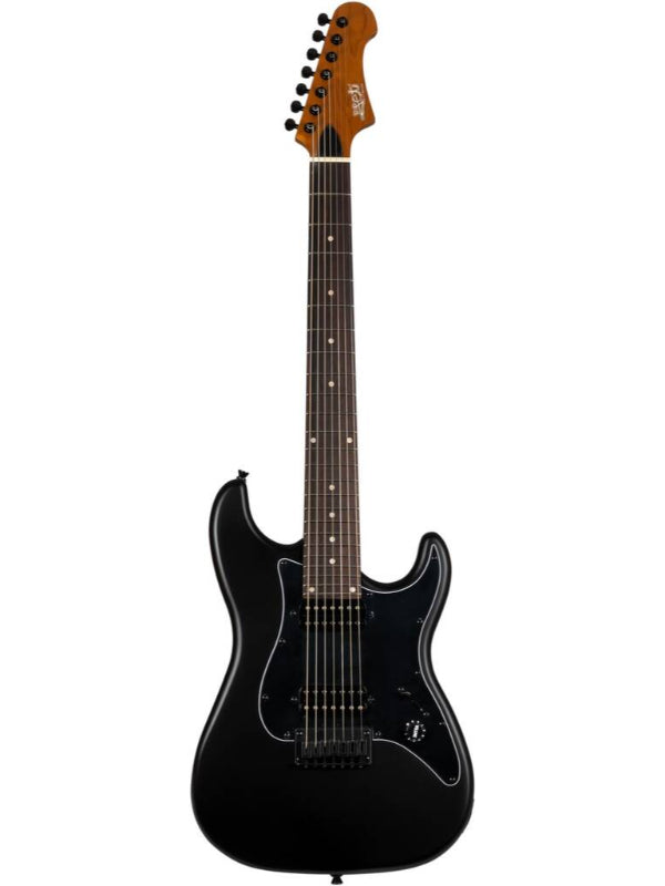 Jet JS407 7 String Electric Guitar - Matt Black