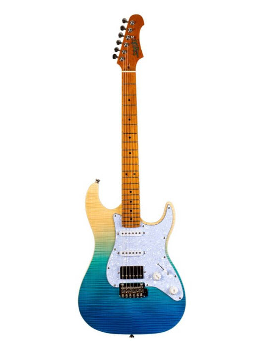 Jet JS450 Electric Guitar - Trans Blue