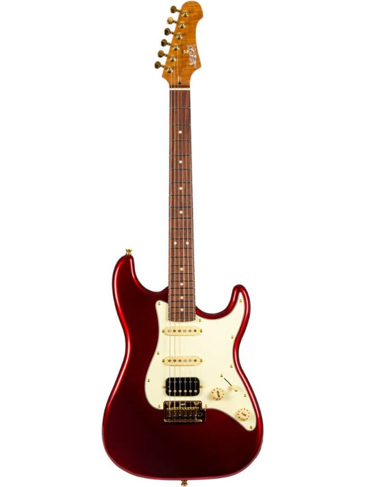 Jet JS480 Electric Guitar - Wine Red