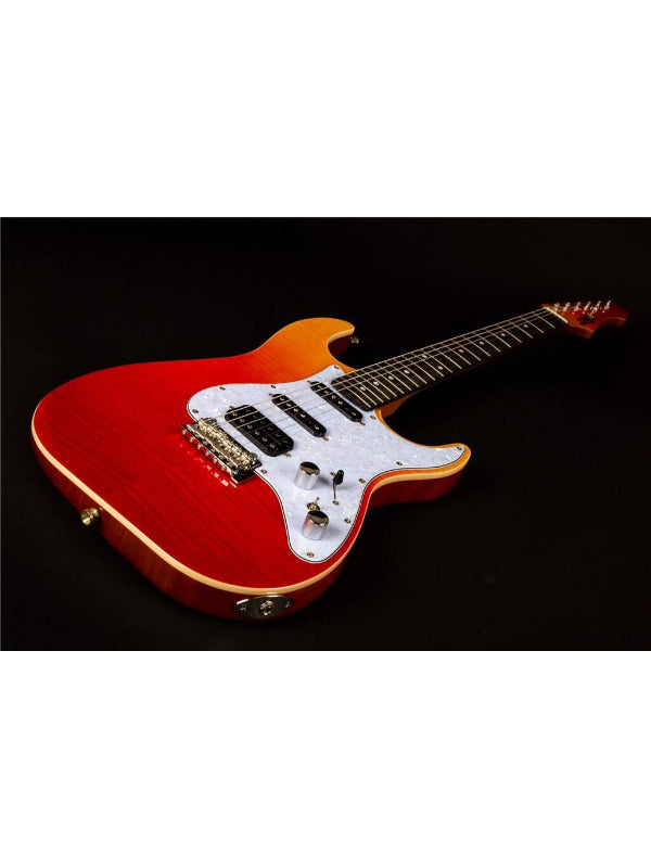 Jet JS600 Electric Guitar - Trans Red