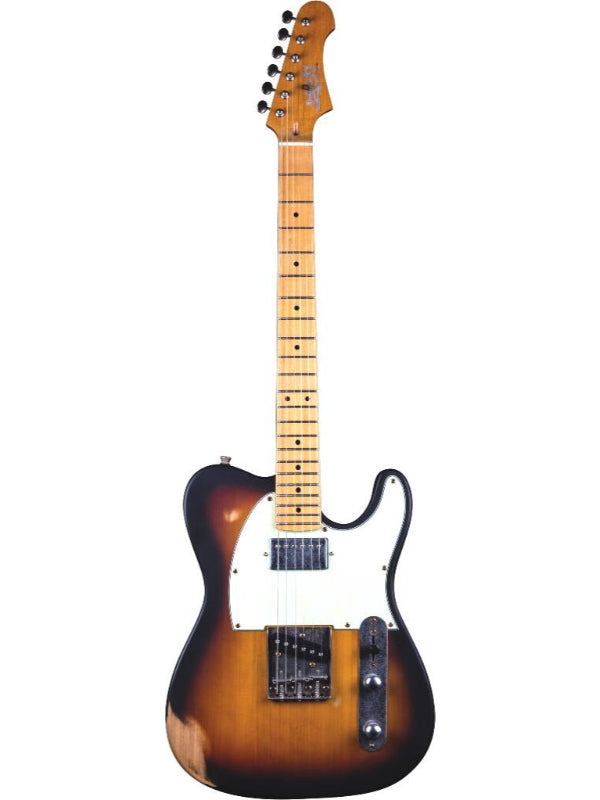 Jet JT350 Electric Guitar - Sunburst (Relic)