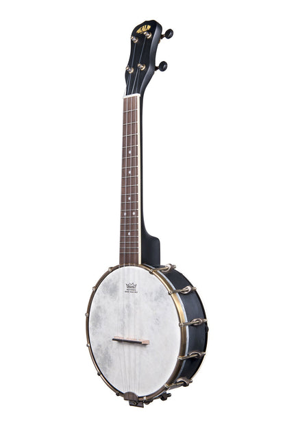 Kala KA-BNJ-C Black Maple Concert Banjo Ukulele With Bag