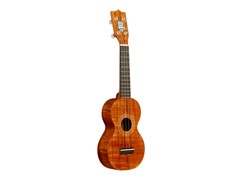 Kala KA-F8-KOA-S Hawaiian Koa Figure 8 Soprano Ukulele