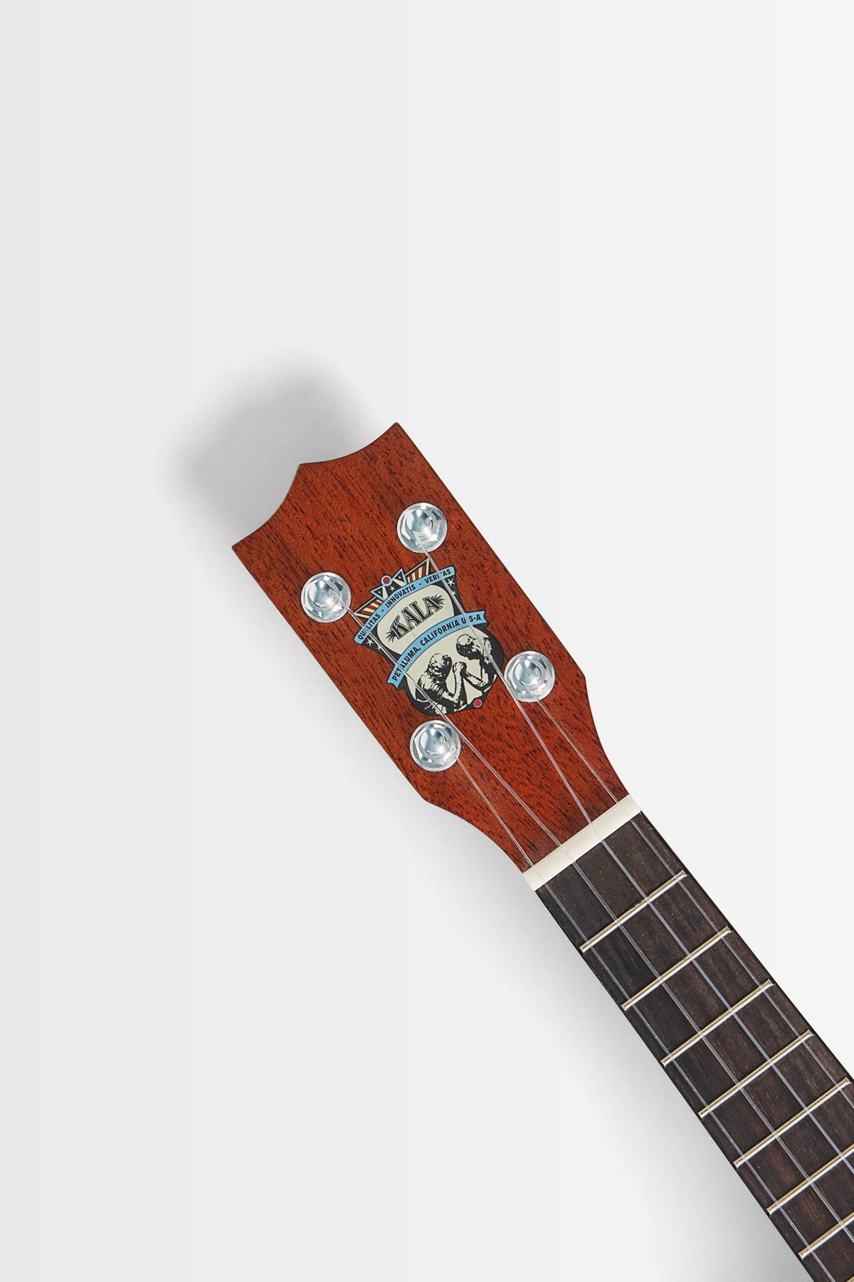 Kala KA-F8-MHG-S Pan Pacific All Solid Mahogany Figure 8 Soprano Ukulele With Bag