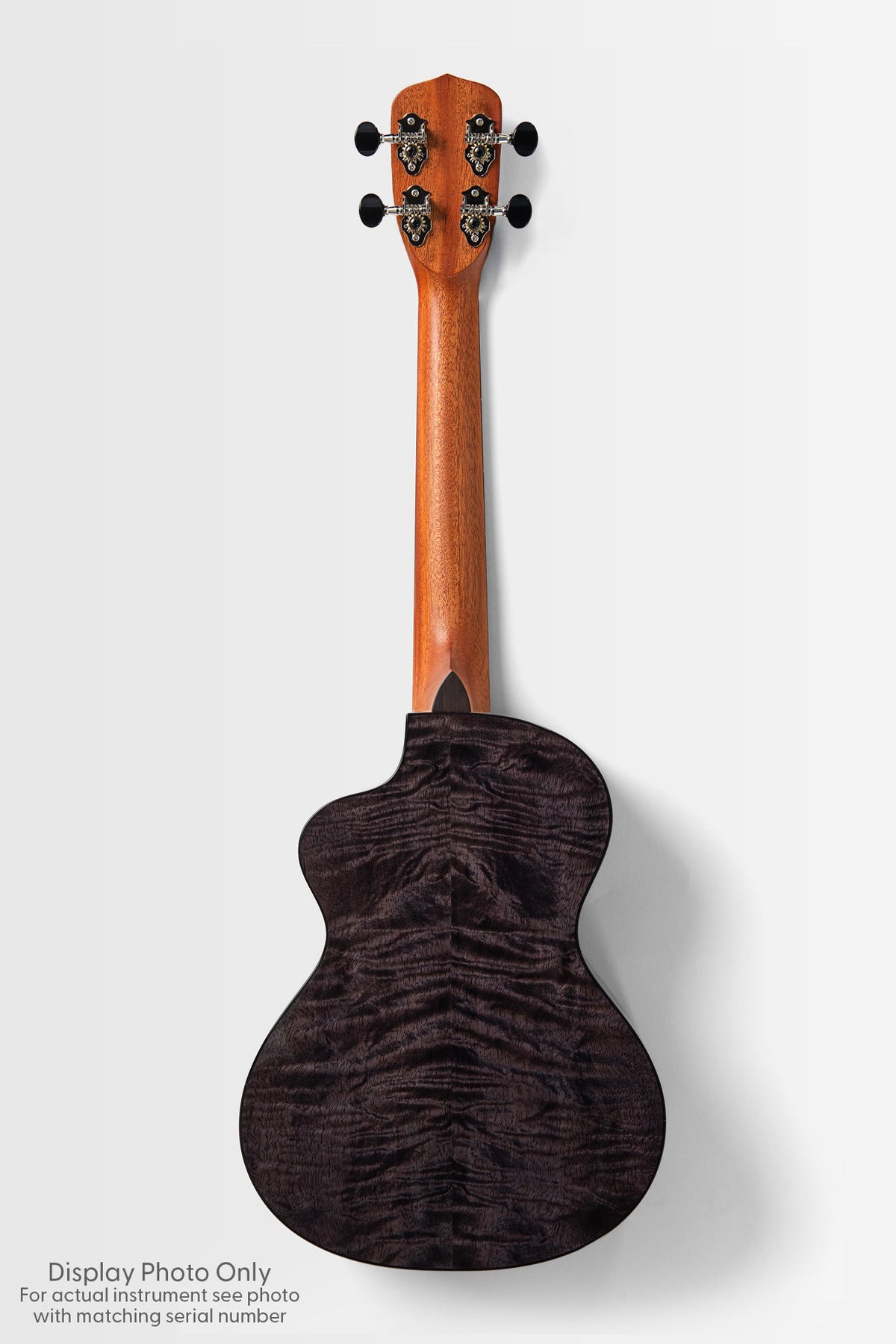Kala KA-METD-BMR-T Metropolitan Deluxe Black Night Mango Tenor Ukulele With Bag