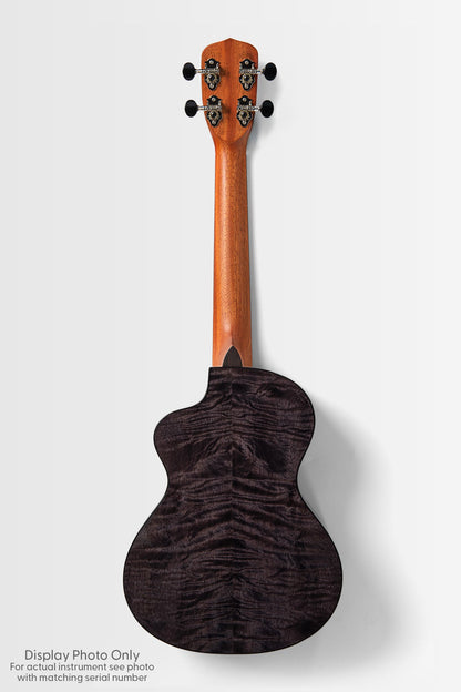 Kala KA-METD-BMR-T Metropolitan Deluxe Black Night Mango Tenor Ukulele With Bag