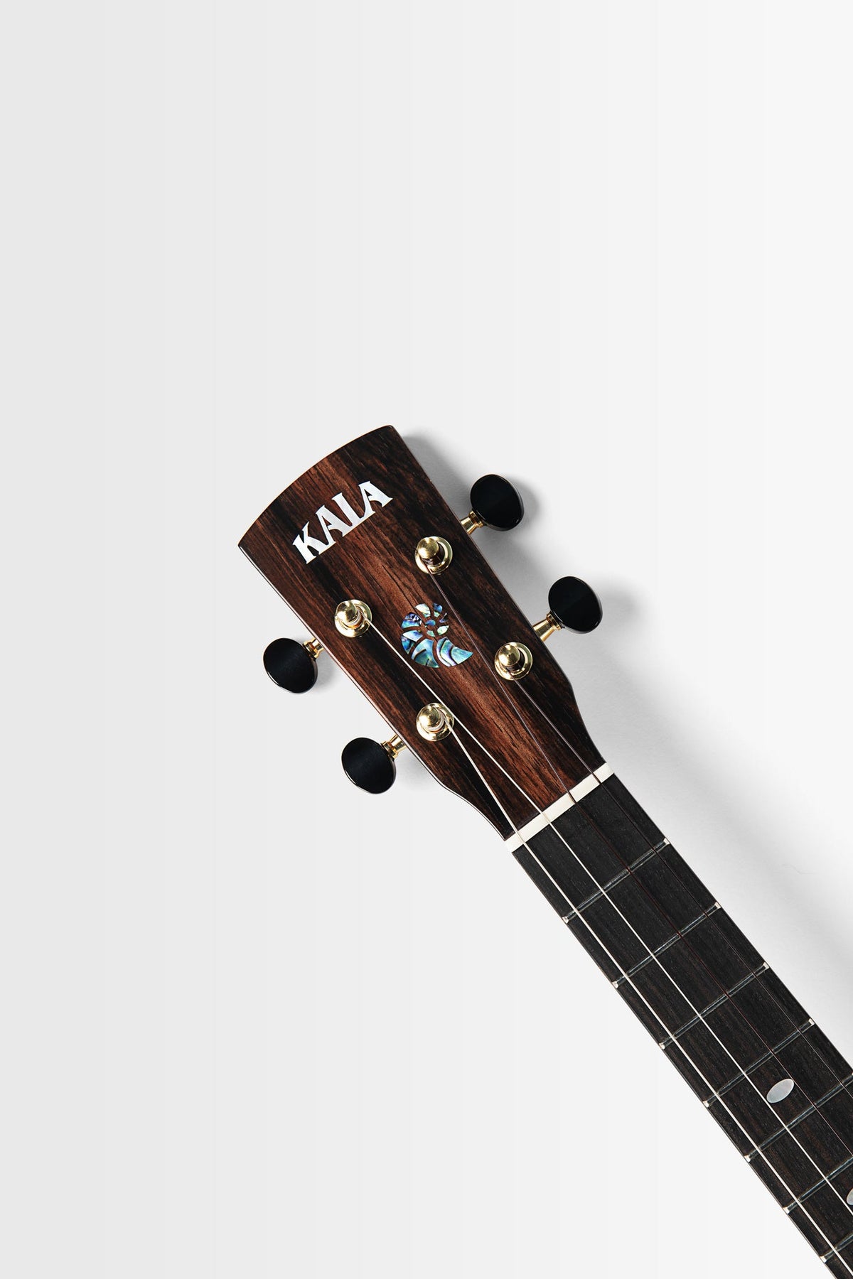 Kala KA-NS-AMB-MNG-TE Revelator Nautilus Horizon Amber Waves Mango Tenor Electro Ukulele With Bag