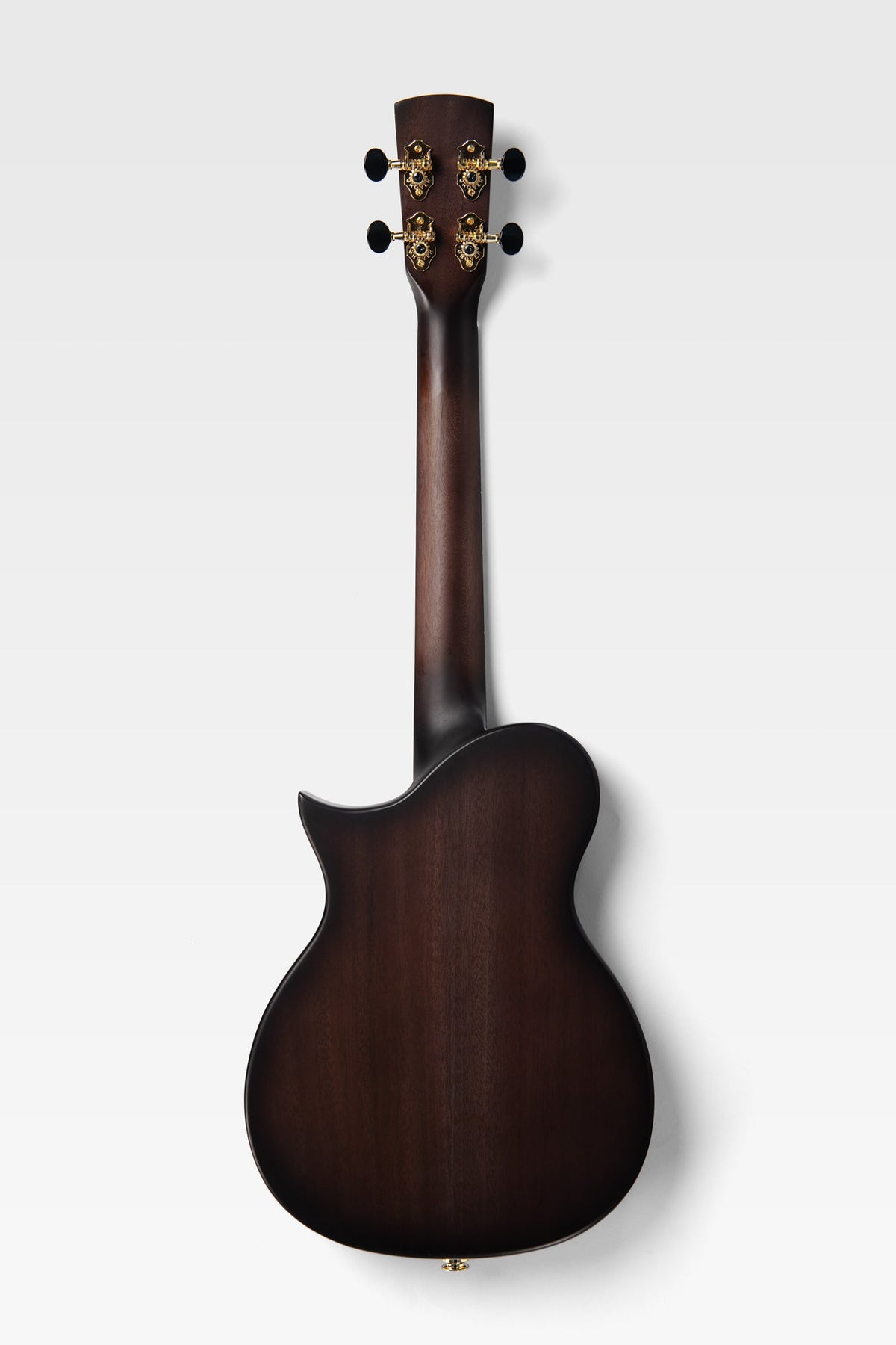 Kala KA-NS-BLK-MNG-TE Revelator Nautilus Horizon Black Night Mango Tenor Electro Ukulele With Bag