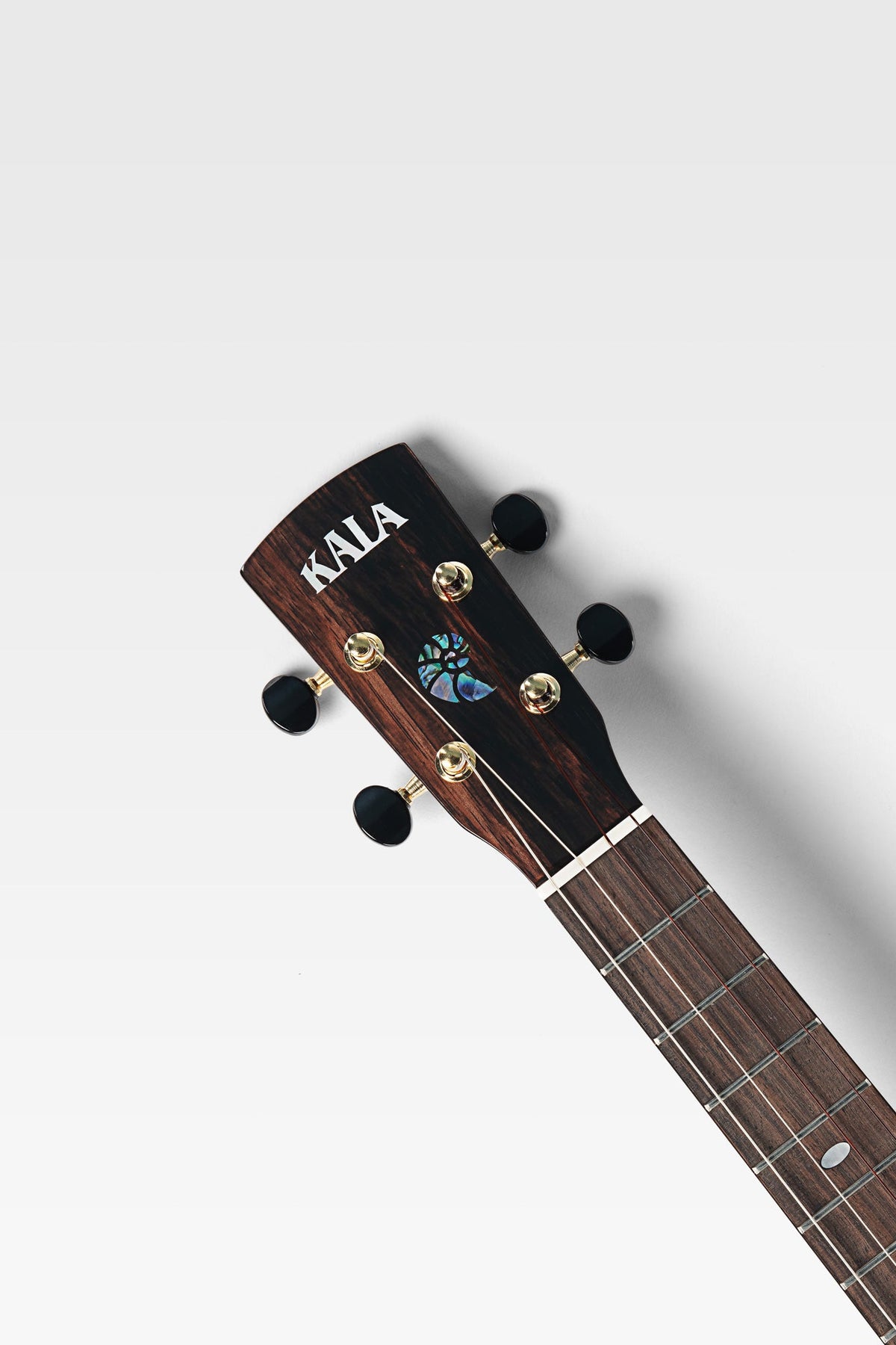 Kala KA-NS-BLK-MNG-TE Revelator Nautilus Horizon Black Night Mango Tenor Electro Ukulele With Bag