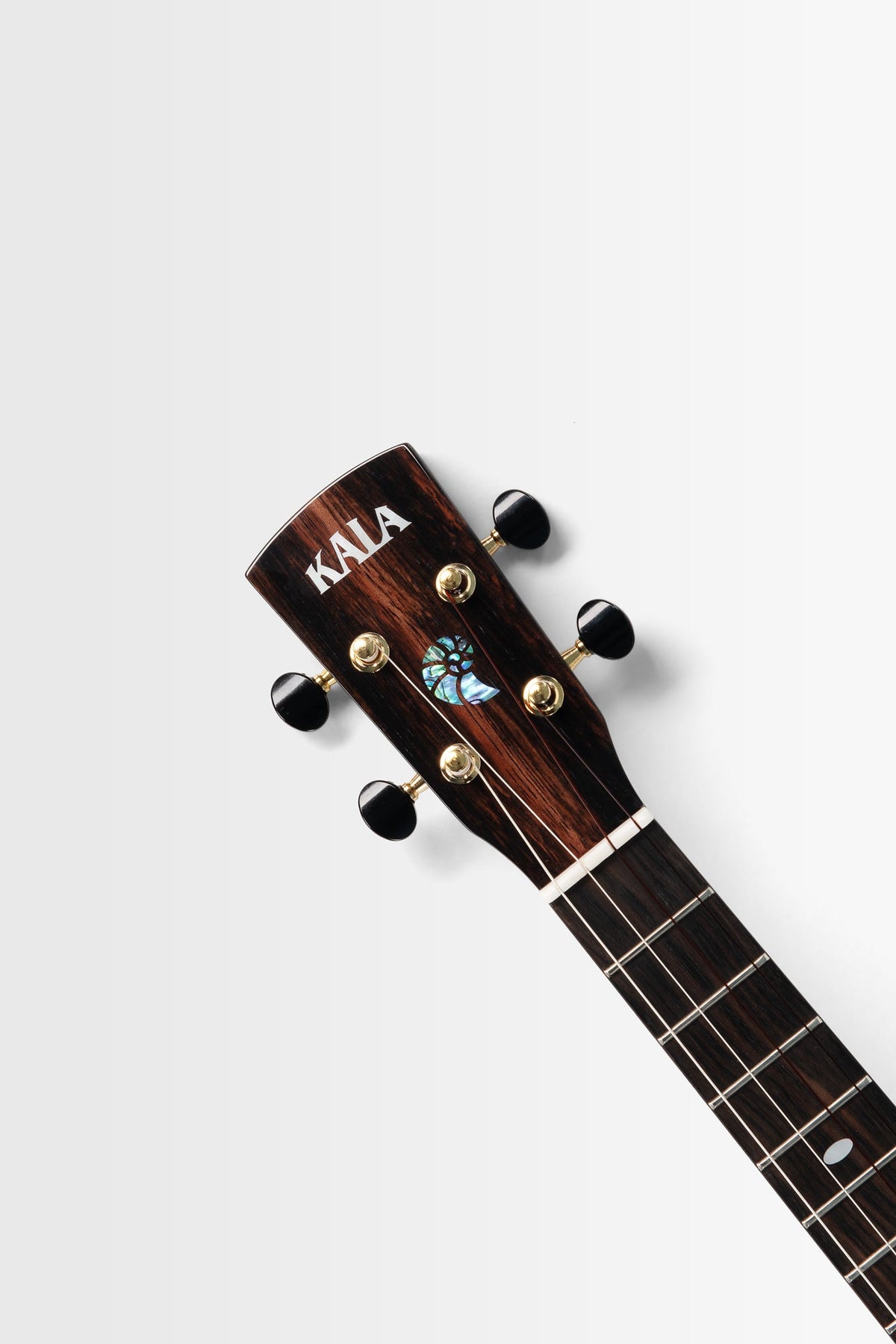 Kala KA-NS-BLU-MNG-TE Revelator Nautilus Horizon Blue Lagoon Mango Tenor Electro Ukulele With Bag