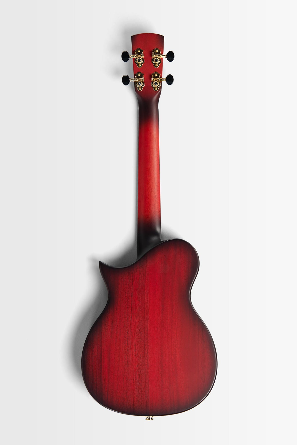 Kala KA-NS-RED-MNG-TE Revelator Nautilus Horizon Red Glow Mango Tenor Electro Ukulele With Bag