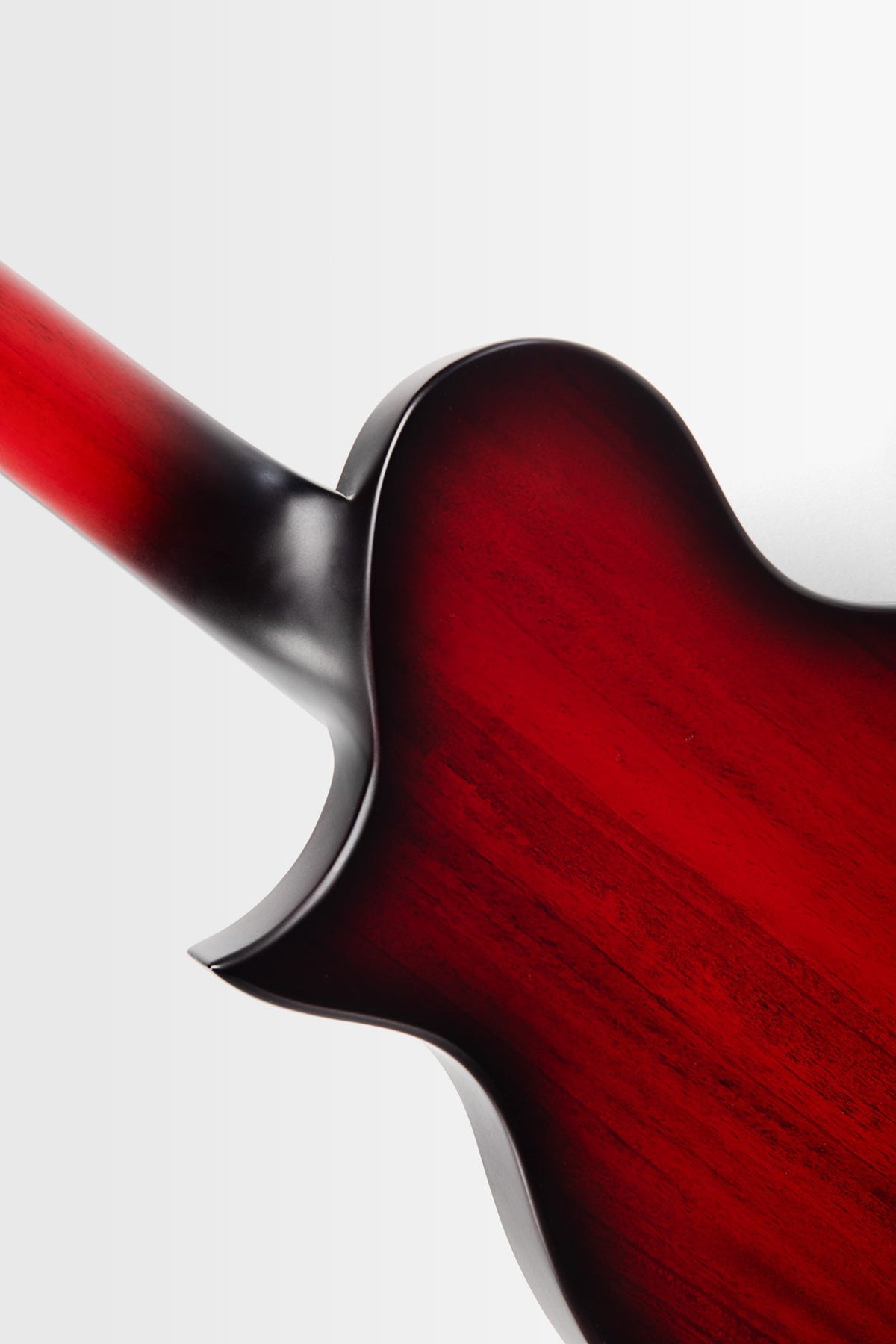 Kala KA-NS-RED-MNG-TE Revelator Nautilus Horizon Red Glow Mango Tenor Electro Ukulele With Bag