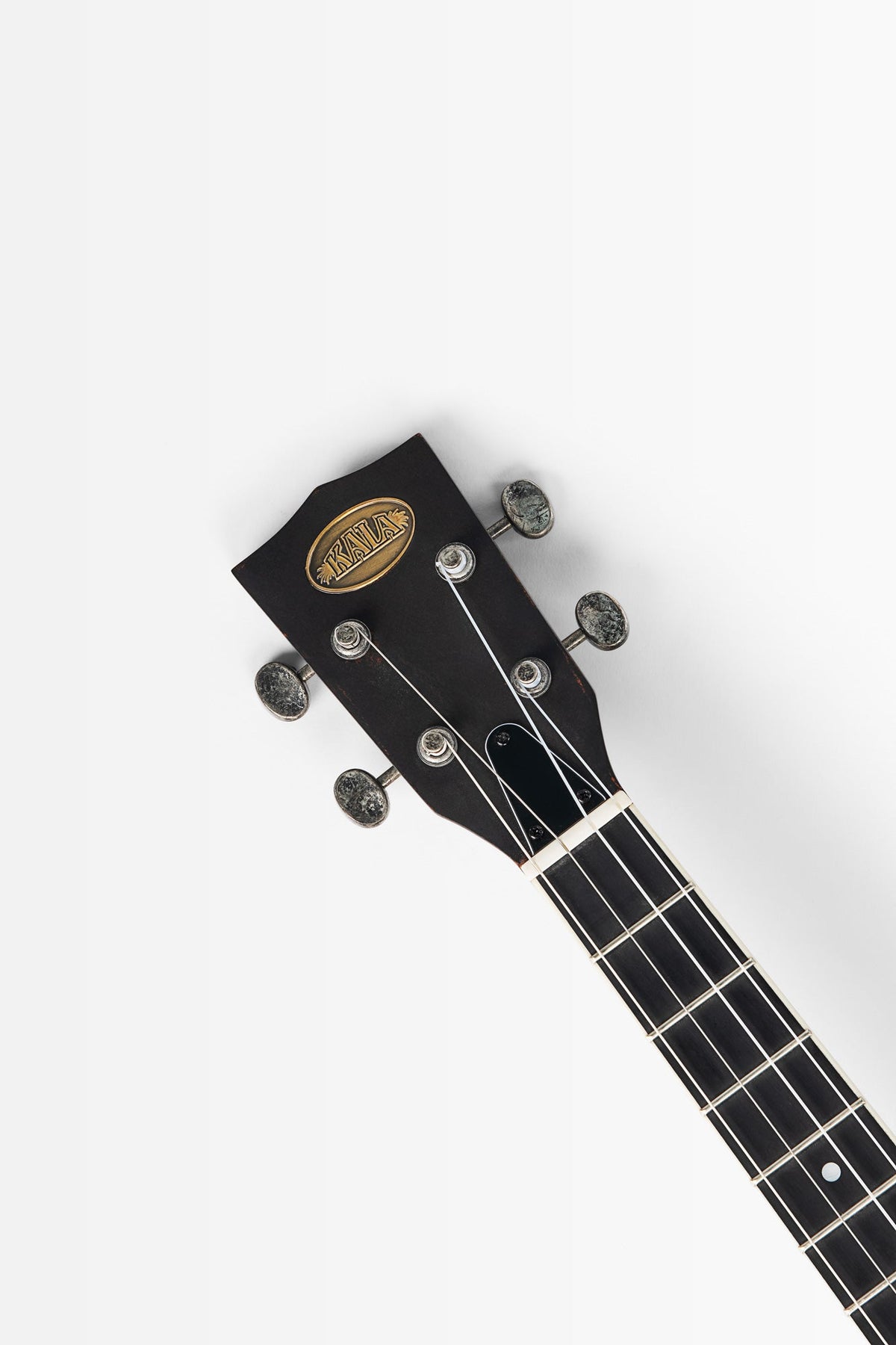 Kala KA-RES-BCR-B-E Brushed Copper Baritone Resonator Ukulele with EQ With Bag