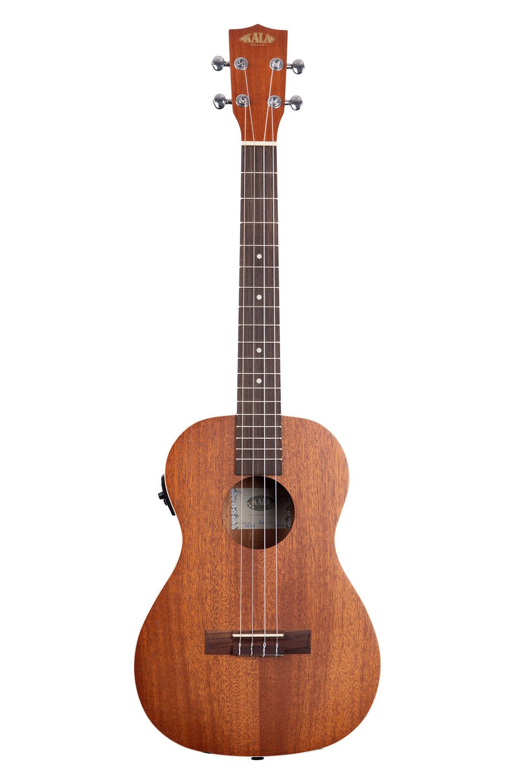 KALA KA-BE SATIN MAHOGANY BARITONE W/ EQ UKULELE