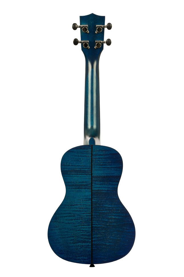 KALA KA-CEMB BLUE EXOTIC MAHOGANY CONCERT UKULELE