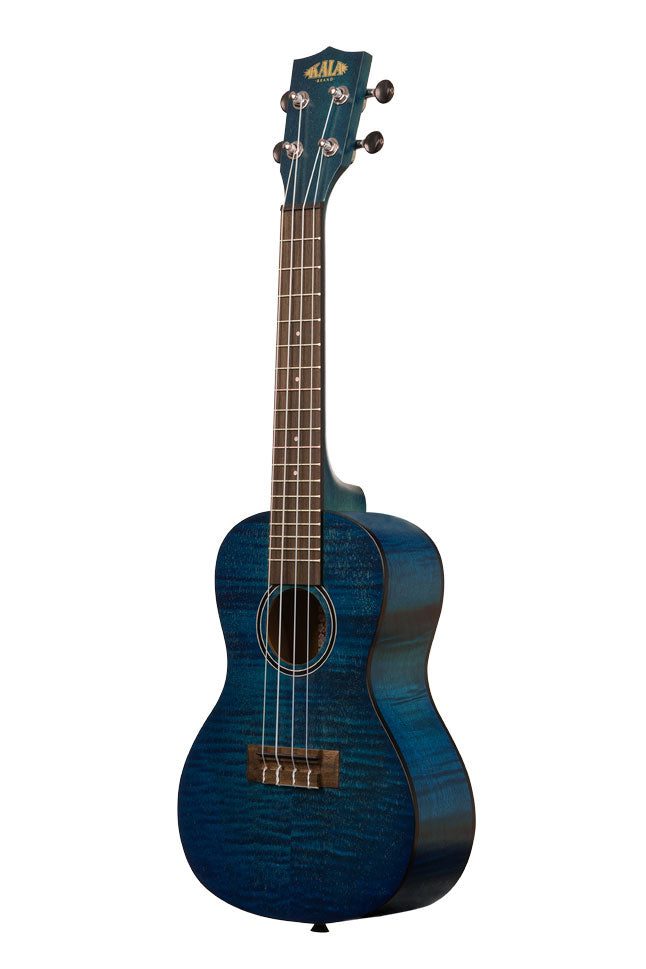 KALA KA-CEMB BLUE EXOTIC MAHOGANY CONCERT UKULELE