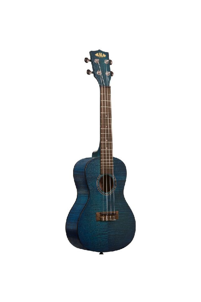 KALA KA-CEMB BLUE EXOTIC MAHOGANY CONCERT UKULELE