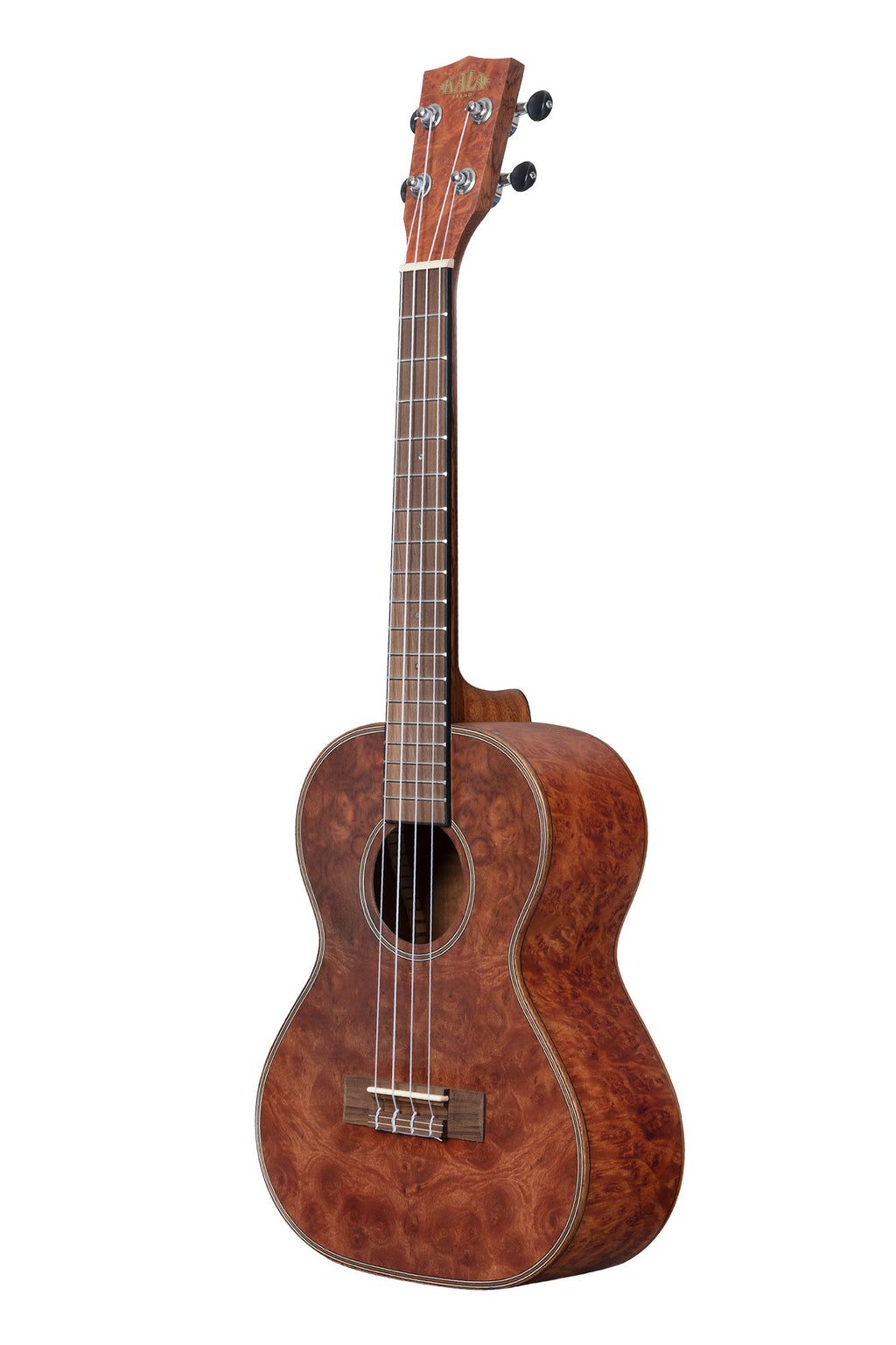 KALA KA-CHOC-BUR-T CHOCOLATE EXOTIC BURL TENOR UKULELE