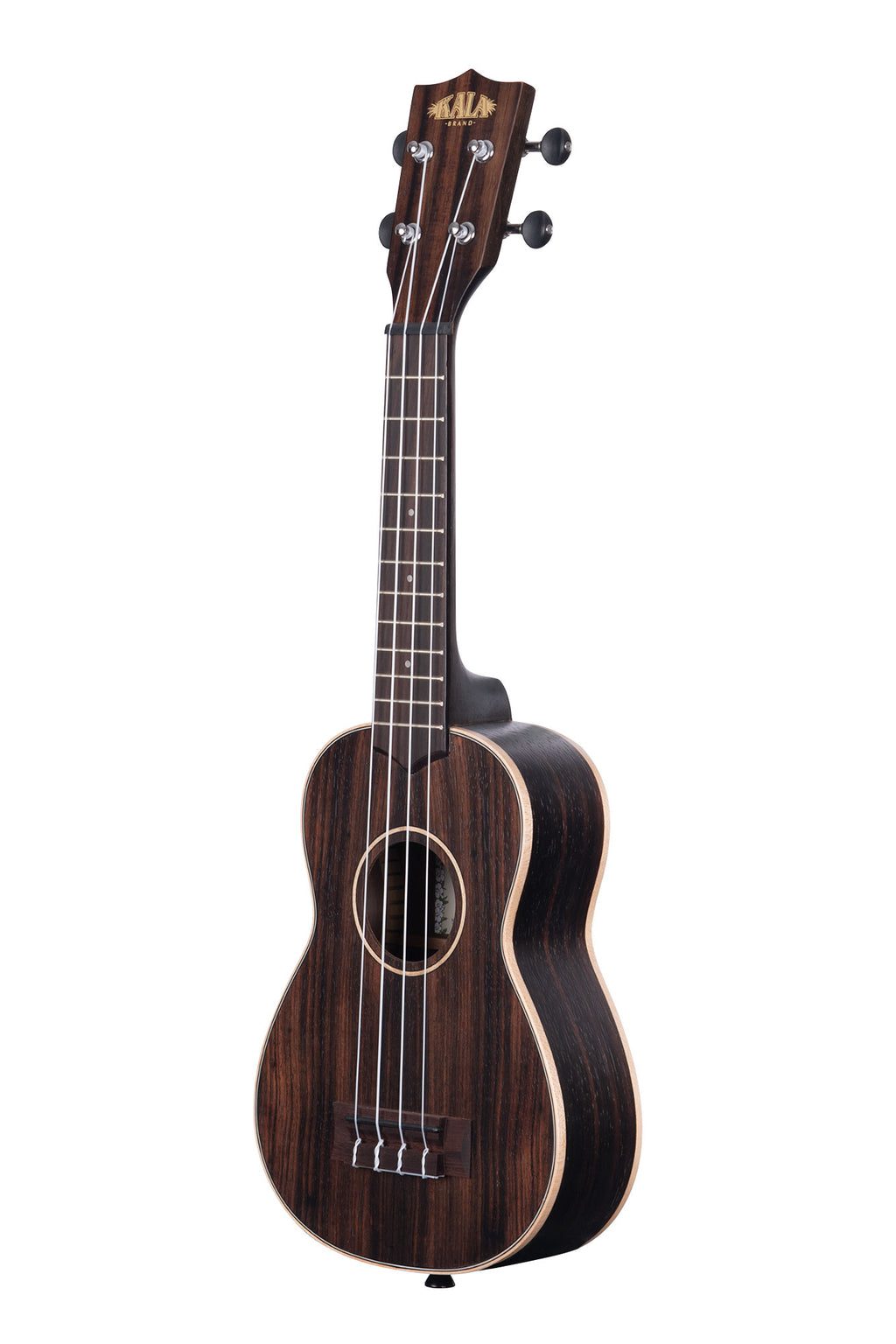 KALA KA-EBY-S STRIPED EBONY SOPRANO UKULELE