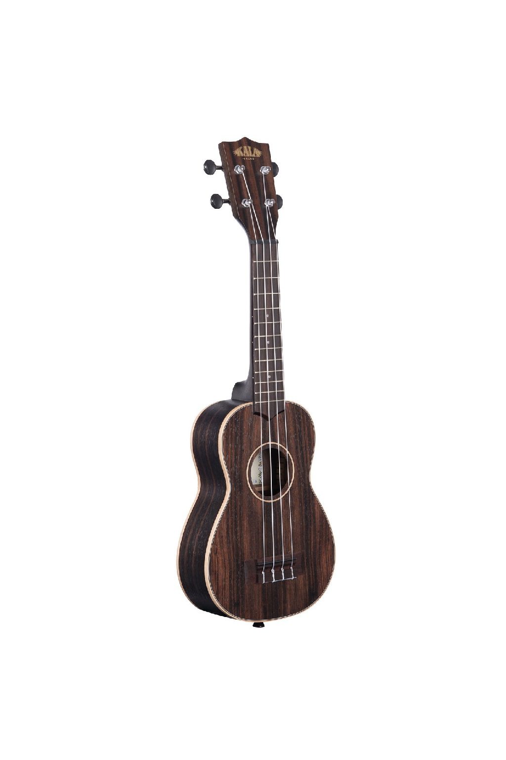 KALA KA-EBY-S STRIPED EBONY SOPRANO UKULELE