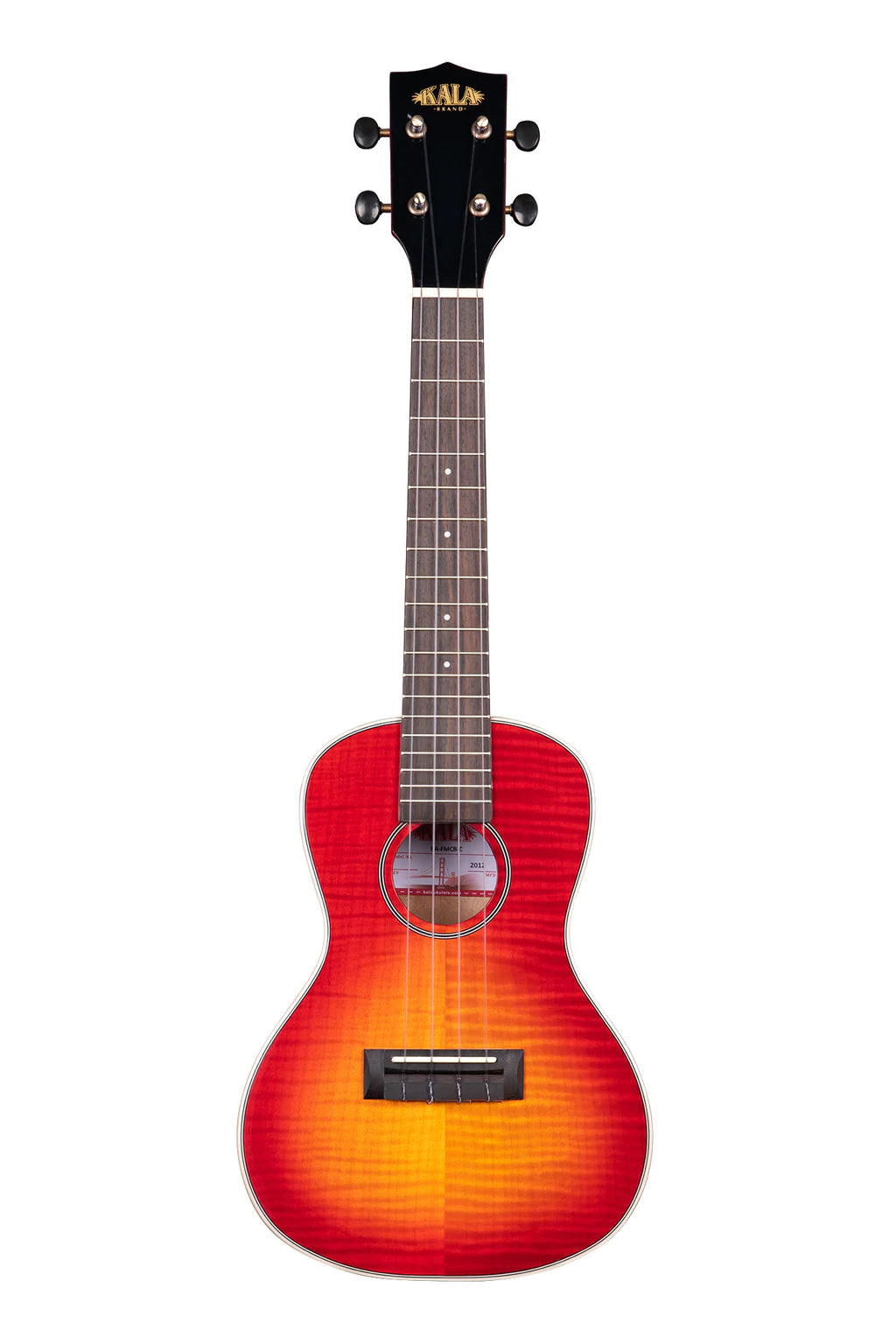 KALA KA-FMCB-C GLOSS FLAME MAPLE CHERRY BURST CONCERT