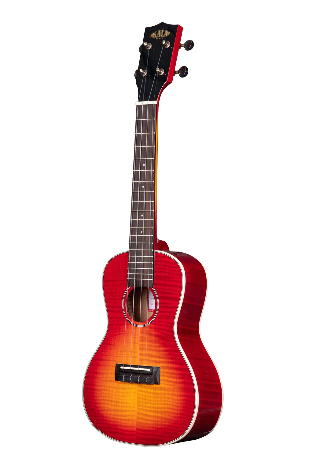 KALA KA-FMCB-C GLOSS FLAME MAPLE CHERRY BURST CONCERT