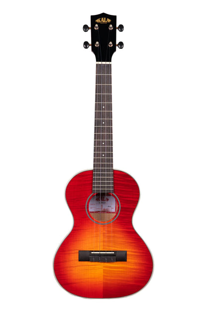 KALA KA-FMCB-T GLOSS FLAME MAPLE CHERRY BURST TENOR UKULELE