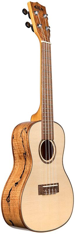 KALA KA-FMCG Concert Solid Spruce Top - Flame Maple B/S