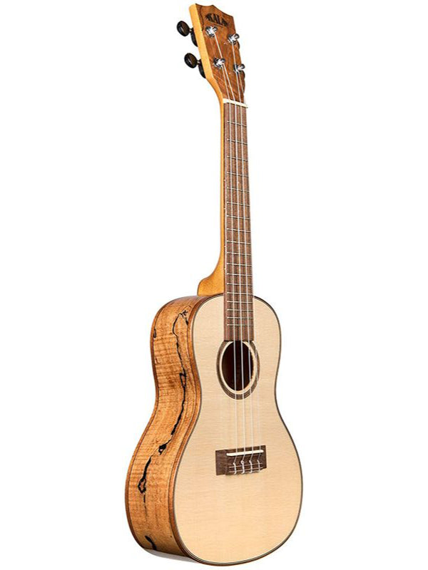 KALA KA-FMCG Concert Solid Spruce Top - Flame Maple B/S